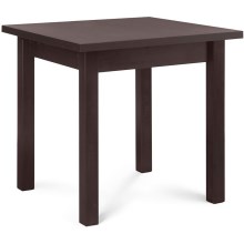 Spisebord HOSPE 78x80 cm bøg/wenge