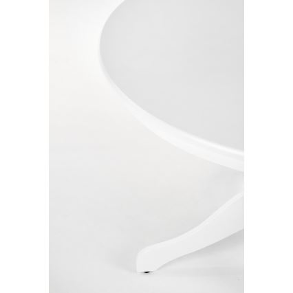 Spisebord KOTI Ø 106 cm, hvid