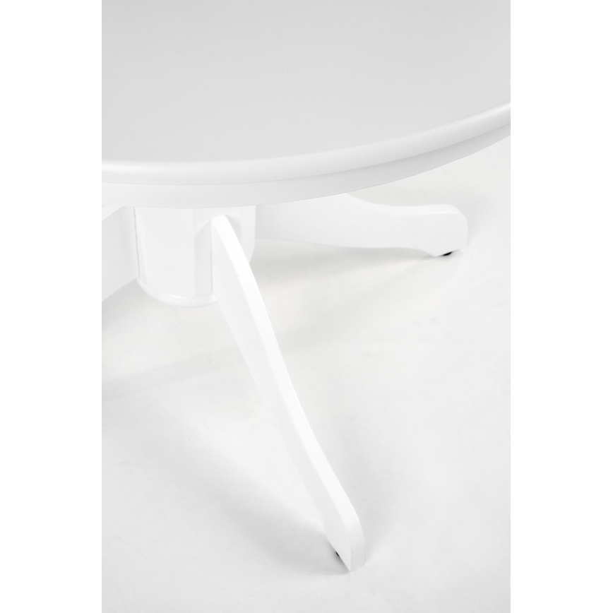 Spisebord KOTI Ø 106 cm, hvid