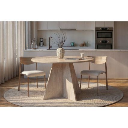 Spisebord MATIN pr. 120 cm beige