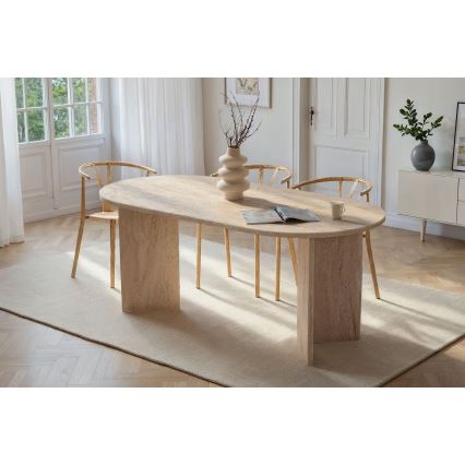 Spisebord NEL 180x90 cm beige