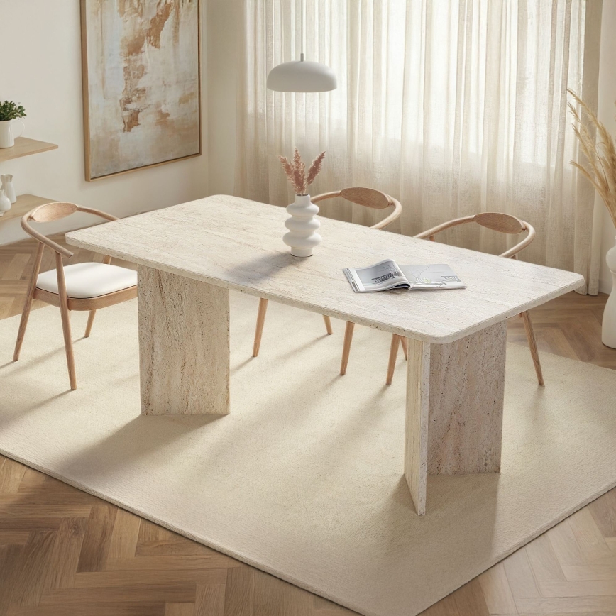 Spisebord NEL 180x90 cm beige