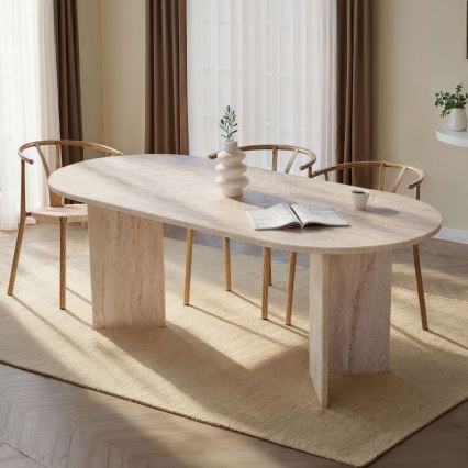 Spisebord NEL 200x90 cm beige