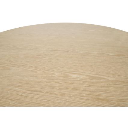Spisebord NICOLAS, Ø 120 cm, brun