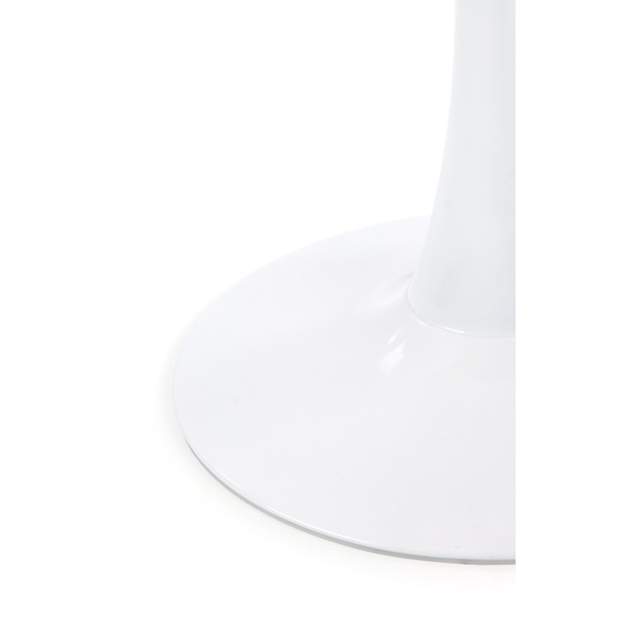 Spisebord PACIS med dekor i hvid marmor/hvid