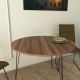 Spisebord SANDALF 75x90 cm brun