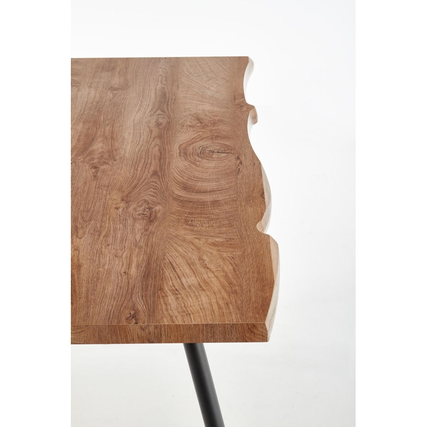 Spisebord SOLACE egetræ/sort