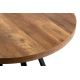 Spisebord SURI 78x90 cm sort/brun