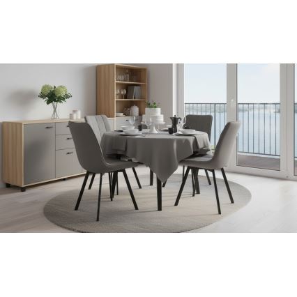 Spisebordsstol ADINA grå
