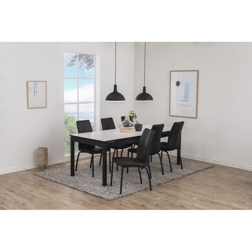 Spisebordsstol AMAL 1 stk. sort