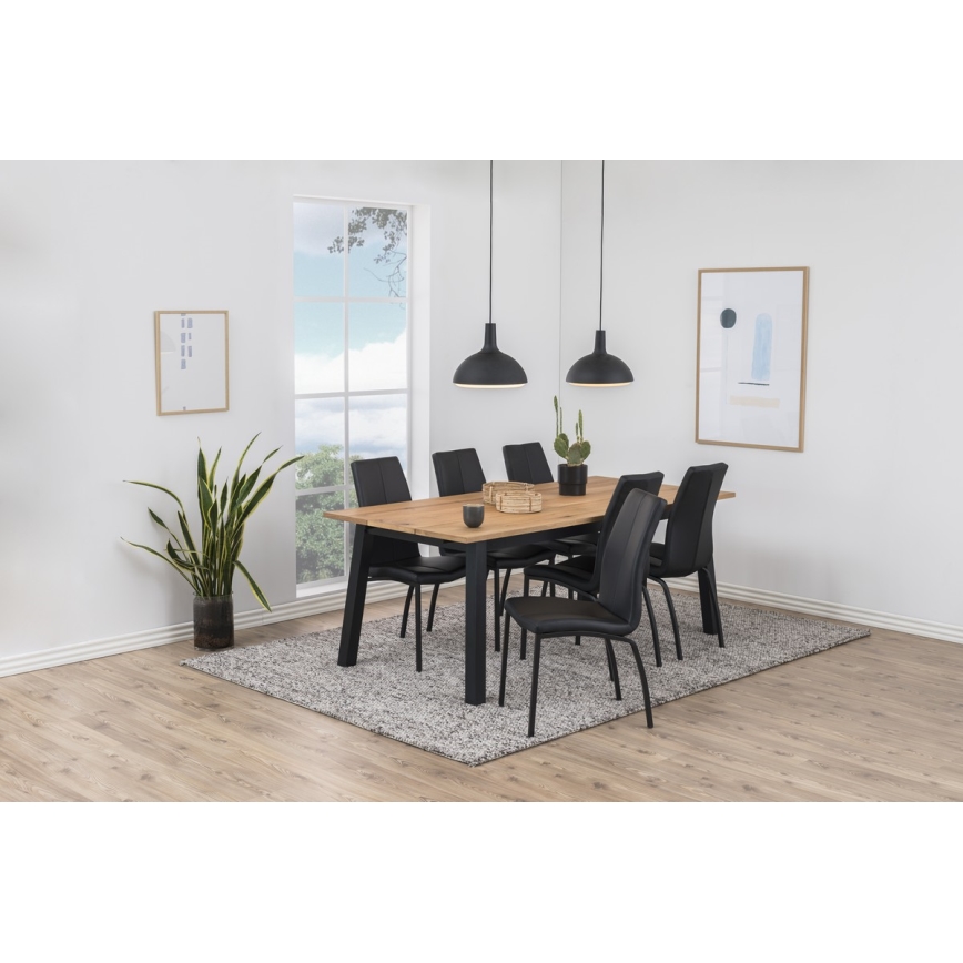 Spisebordsstol AMAL 1 stk. sort