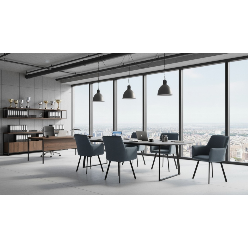 Spisebordsstol AMELIA grå