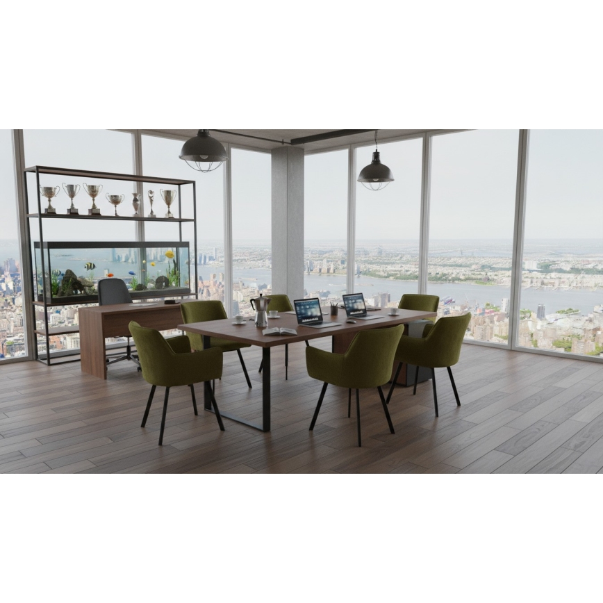 Spisebordsstol AMELIA grøn