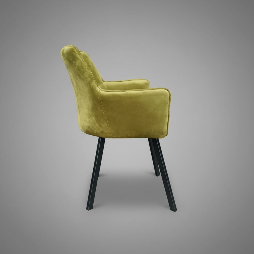 Spisebordsstol AMELIA grøn