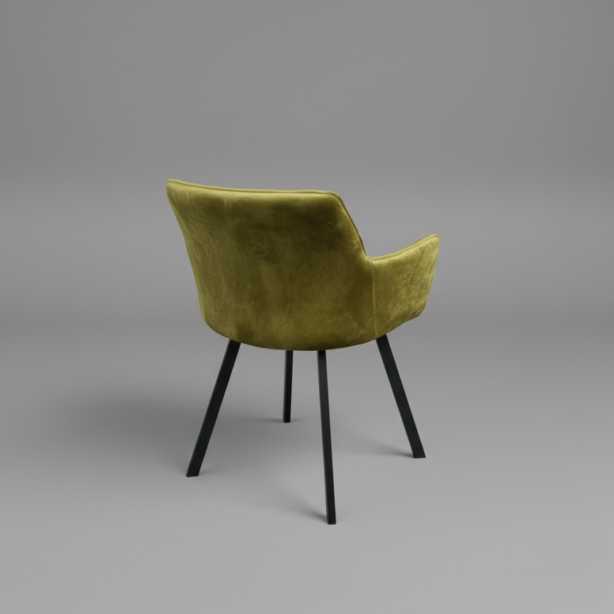 Spisebordsstol AMELIA grøn