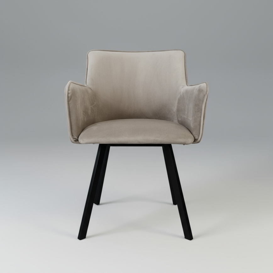 Spisebordsstol AMELIA taupe