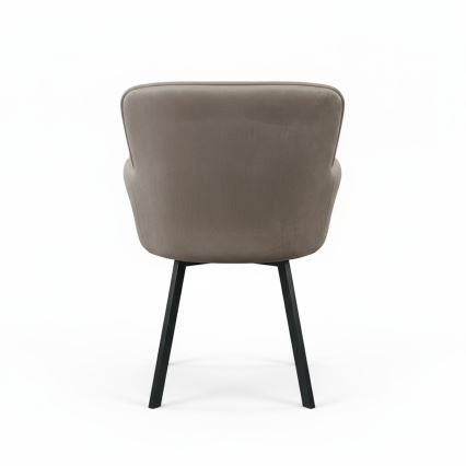 Spisebordsstol AMELIA taupe