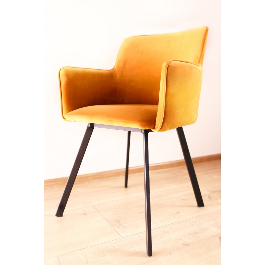 Spisebordsstol AMELIA orange