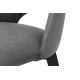 Spisebordsstol BOVIO 86x48 cm grå/bøg