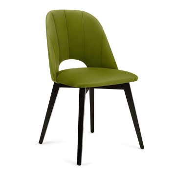 Spisebordsstol BOVIO 86x48 cm lys grøn/bøg