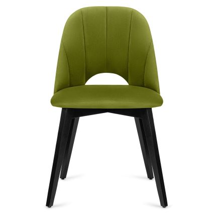 Spisebordsstol BOVIO 86x48 cm lys grøn/bøg