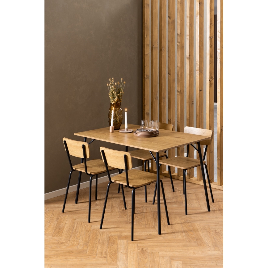 Spisebordsstol CARYS 1 stk. eg