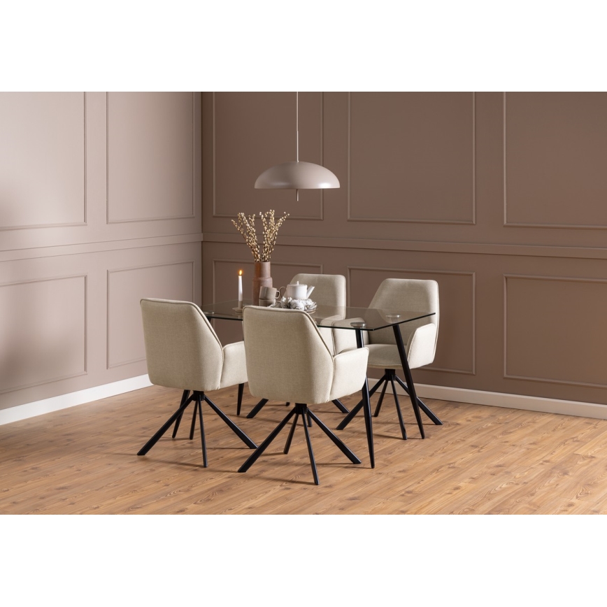 Spisebordsstol ESME 1 stk. beige