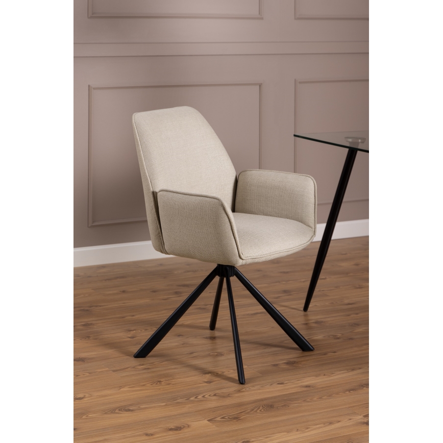 Spisebordsstol ESME 1 stk. beige