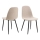 Spisebordsstol KAIA 1 stk. beige