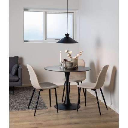 Spisebordsstol KAIA 1 stk. beige