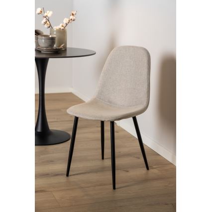 Spisebordsstol KAIA 1 stk. beige