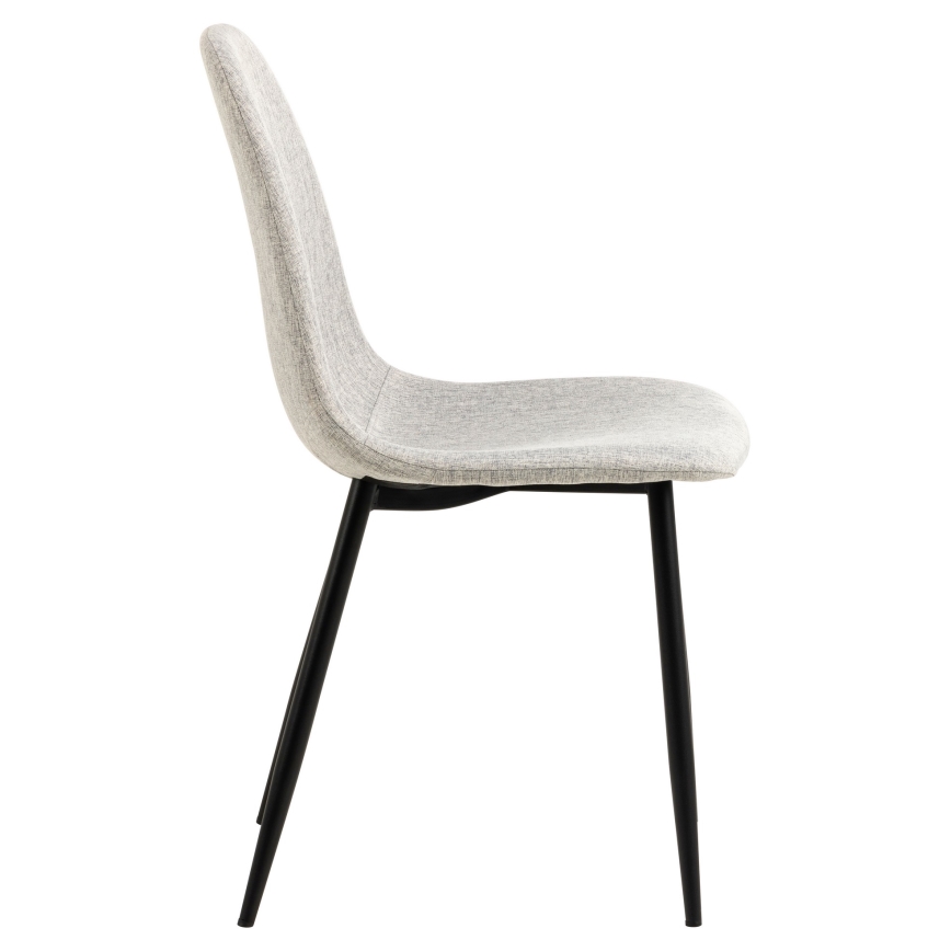 Spisebordsstol KAIA 1 stk. lysegrå