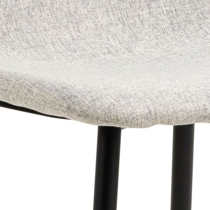 Spisebordsstol KAIA 1 stk. lysegrå