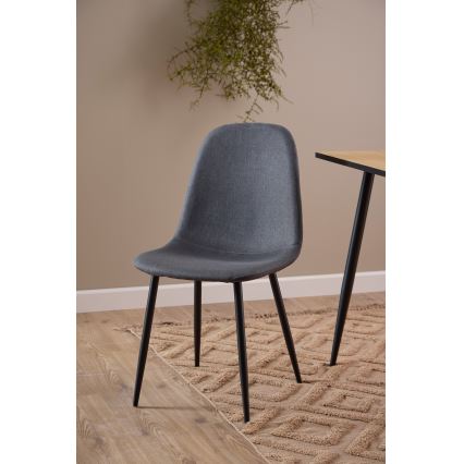 Spisebordsstol KAIA 1 stk. mørk