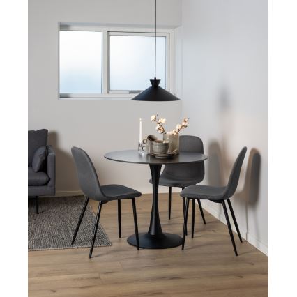 Spisebordsstol KAIA 1 stk. mørk