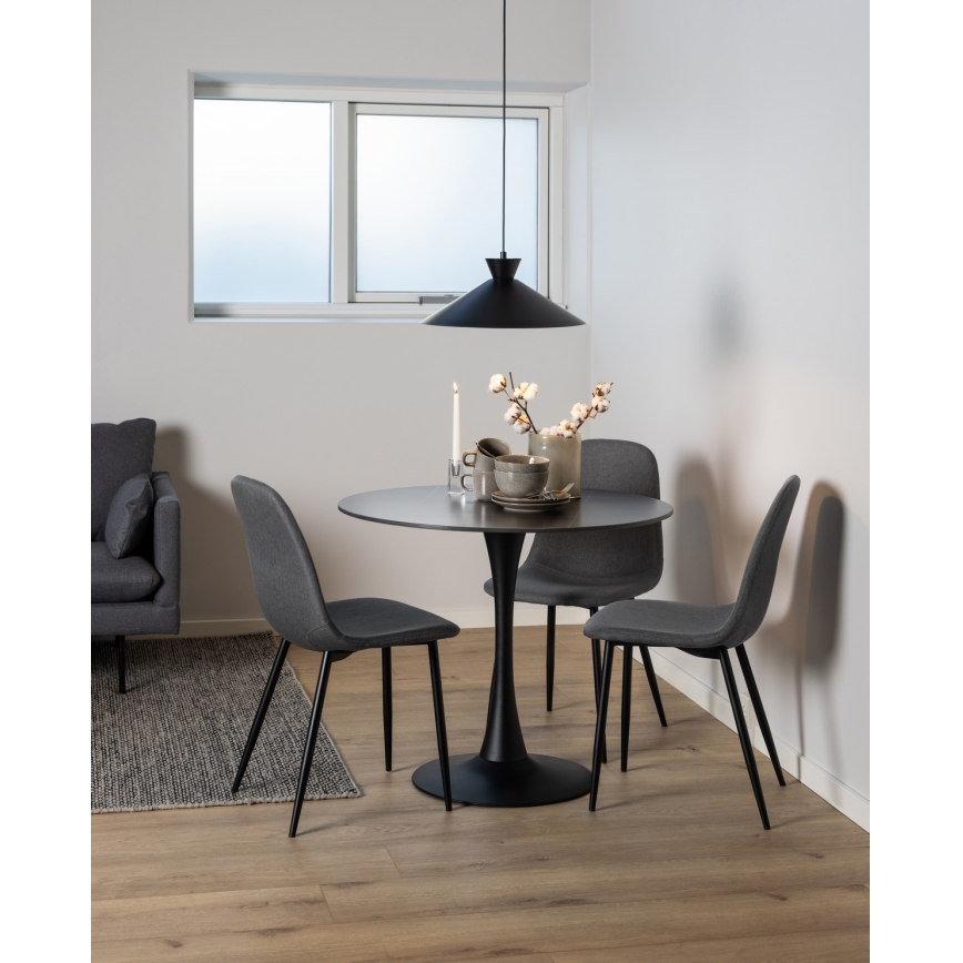 Spisebordsstol KAIA 1 stk. mørk