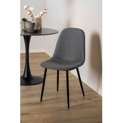 Spisebordsstol KAIA 1 stk. mørk
