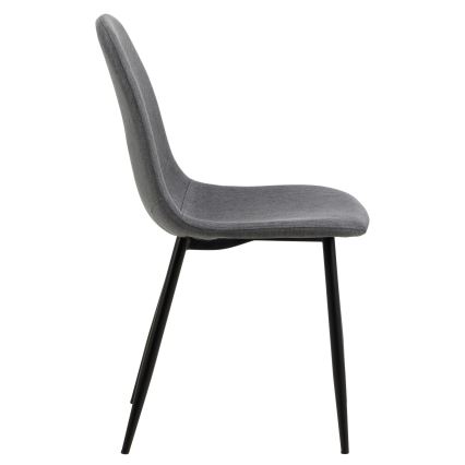 Spisebordsstol KAIA 1 stk. mørk