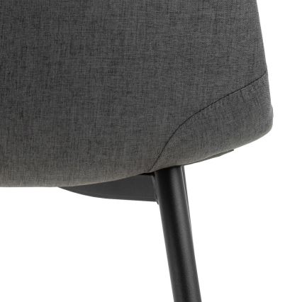 Spisebordsstol KAIA 1 stk. mørk