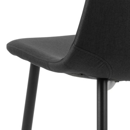 Spisebordsstol KAIA 1 stk. sort