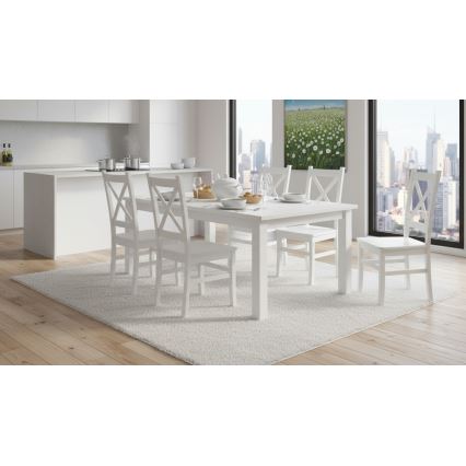 Spisebordsstol NATE hvid