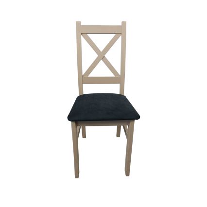 Spisebordsstol NATE i sonoma eg/sort