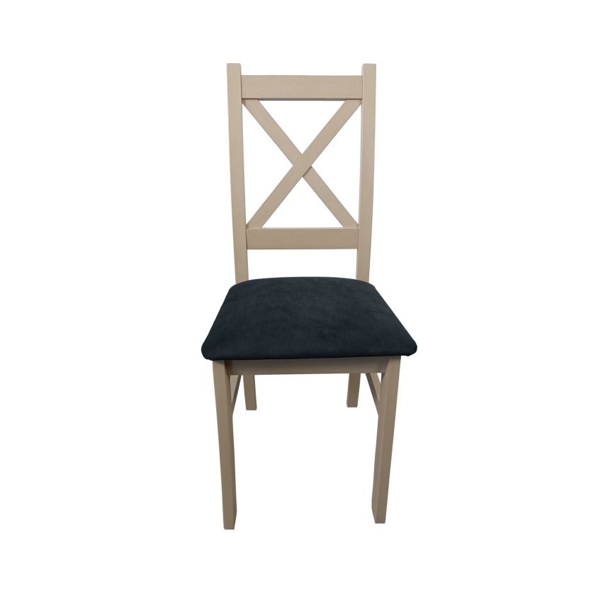 Spisebordsstol NATE i sonoma eg/sort