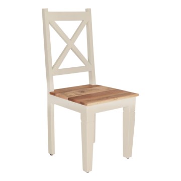 Spisebordsstol RETRO 100x45 cm massivt træ/mangotræ