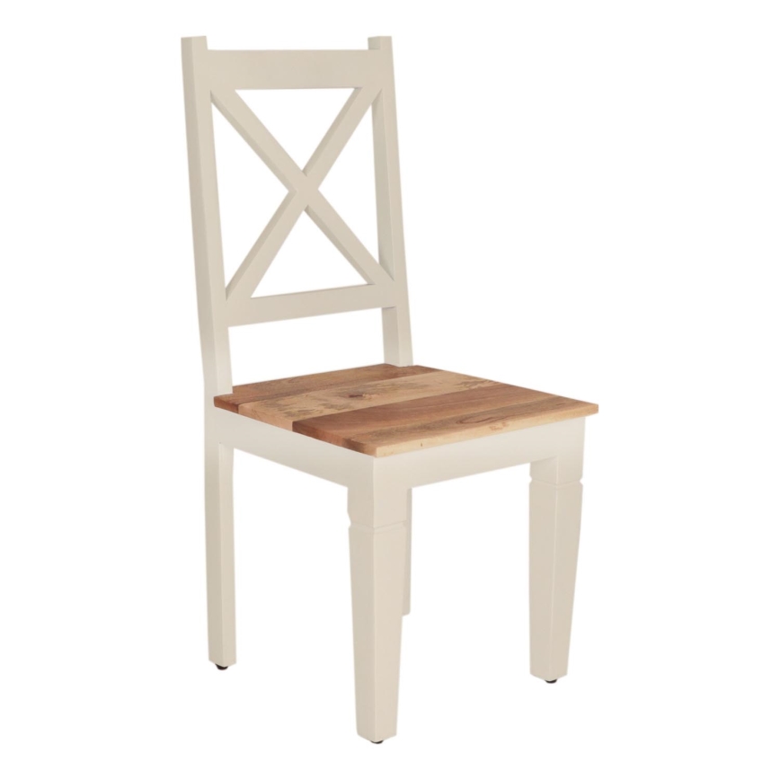 Spisebordsstol RETRO 100x45 cm massivt træ/mangotræ