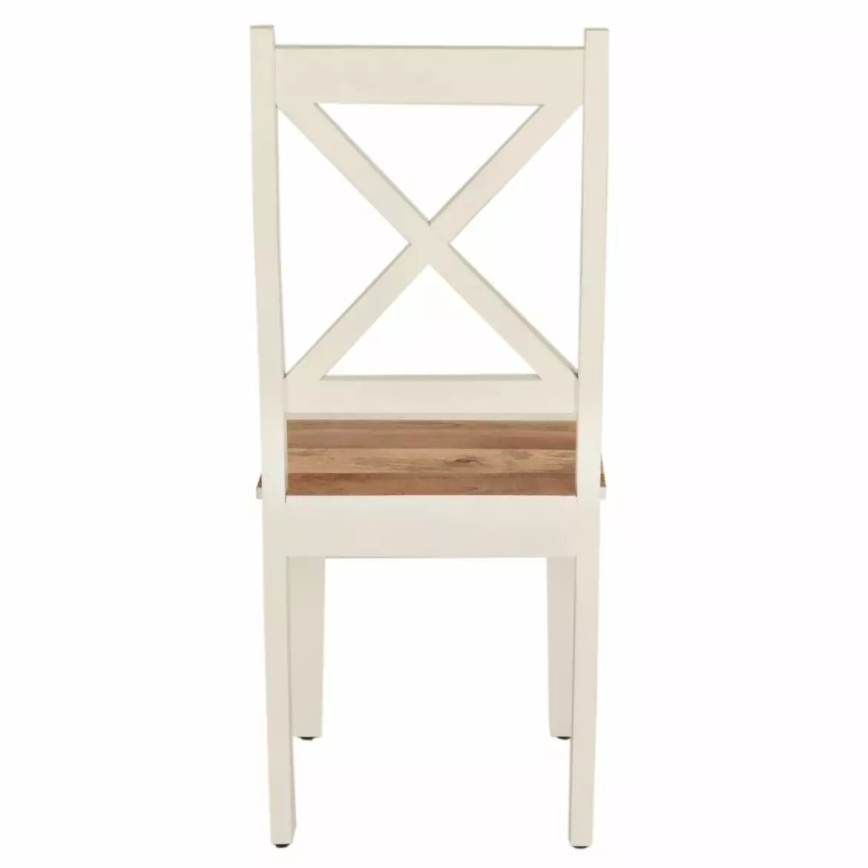 Spisebordsstol RETRO 100x45 cm massivt træ/mangotræ