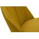 Spisebordsstol RIFO 86x48 cm gul/bøg