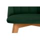 Spisebordsstol RIFO 86x48 cm mørkegrøn/bøg