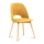 Spisebordsstol TINO 86x48 cm gul/lysegetræ