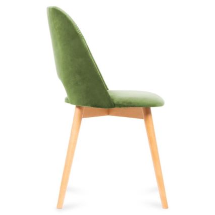 Spisebordsstol TINO 86x48 cm lys grøn/lyse eg